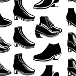 classic black dress shoes image